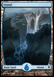Island (V.4)⁣ - Zendikar⁣ (Land)⁣ [235]