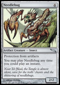 Needlebug⁣ - Mirrodin⁣ (Uncommon)⁣ [217]