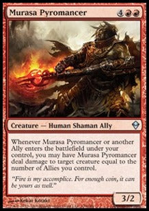 Murasa Pyromancer⁣ - Zendikar⁣ (Uncommon)⁣ [139]