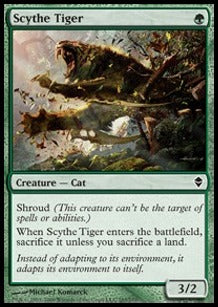 Scythe Tiger⁣ - Zendikar⁣ (Common)⁣ [183]