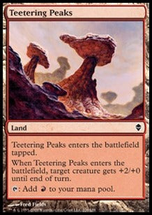 Teetering Peaks⁣ - Zendikar⁣ (Common)⁣ [226]
