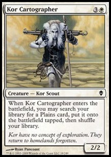 Kor Cartographer⁣ - Zendikar⁣ (Common)⁣ [18]