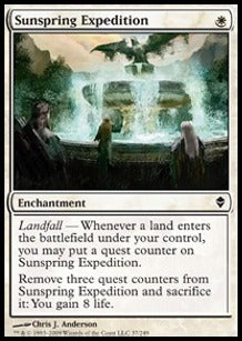 Sunspring Expedition⁣ - Zendikar⁣ (Common)⁣ [37]