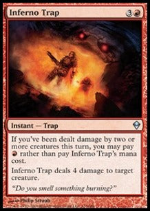 Inferno Trap⁣ - Zendikar⁣ (Uncommon)⁣ [133]
