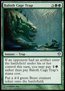 Baloth Cage Trap⁣ - Zendikar⁣ (Uncommon)⁣ [156]