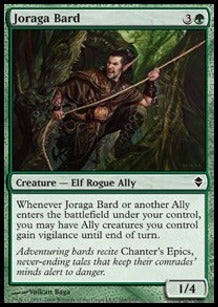 Joraga Bard⁣ - Zendikar⁣ (Common)⁣ [166]