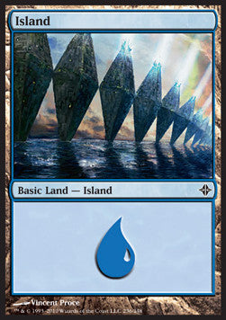 Island (V.4) - Rise of the Eldrazi (Land) [ROE-236]