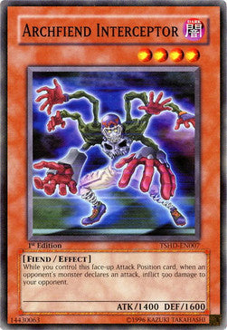 Archfiend Interceptor⁣ - The Shining Darkness⁣ (Common)⁣ [007]