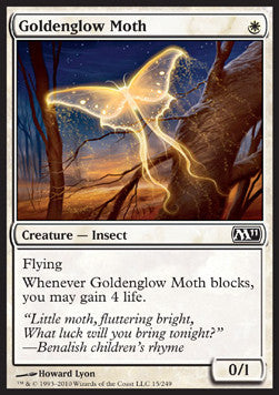 Goldenglow Moth⁣ - Magic 2011⁣ (Common)⁣ [15]