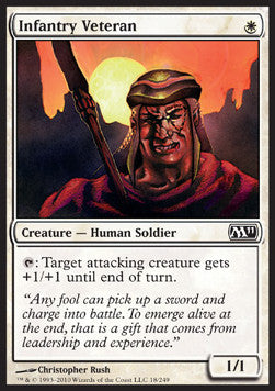 Infantry Veteran⁣ - Magic 2011⁣ (Common)⁣ [18]