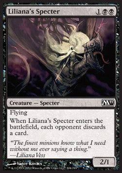 Liliana's Specter⁣ - Magic 2011⁣ (Common)⁣ [104]