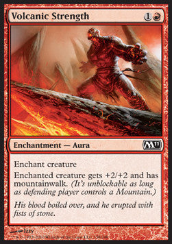 Volcanic Strength⁣ - Magic 2011⁣ (Common)⁣ [158]