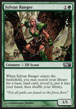 Sylvan Ranger⁣ - Magic 2011⁣ (Common)⁣ [198]