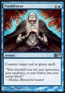 Flashfreeze⁣ - Magic 2011⁣ (Uncommon)⁣ [53]