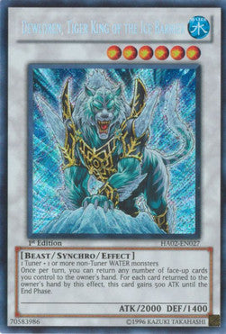 Dewloren, Tiger King of the Ice Barrier⁣ - Hidden Arsenal 2⁣ (Secret Rare)⁣ [027]
