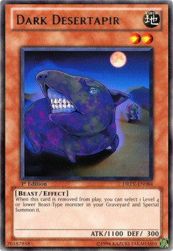 Dark Desertapir⁣ - Duelist Revolution⁣ (Rare)⁣ [084]