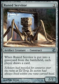 Runed Servitor⁣ - Duel Decks: Elspeth vs. Tezzeret⁣ (Uncommon)⁣ [42]