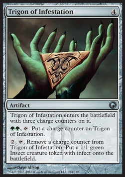 Trigon of Infestation⁣ - Scars of Mirrodin⁣ (Uncommon)⁣ [214]