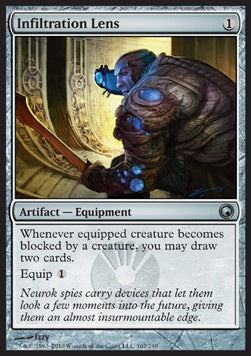 Infiltration Lens⁣ - Scars of Mirrodin⁣ (Uncommon)⁣ [167]