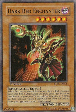 Dark Red Enchanter⁣ - Structure Deck: Spellcaster's Command⁣ (Common)⁣ [006]
