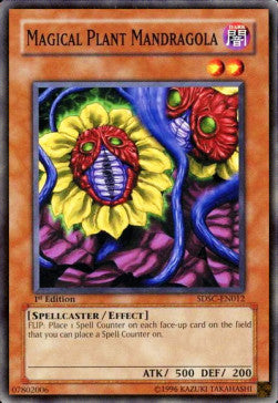 Magical Plant Mandragola⁣ - Structure Deck: Spellcaster's Command⁣ (Common)⁣ [012]