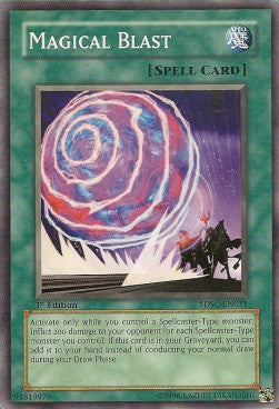 Magical Blast⁣ - Structure Deck: Spellcaster's Command⁣ (Common)⁣ [031]