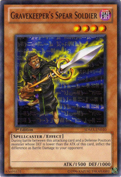 Gravekeeper's Spear Soldier⁣ - Structure Deck: Marik⁣ (Common)⁣ [010]
