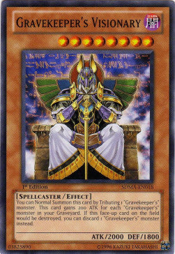 Gravekeeper's Visionary⁣ - Structure Deck: Marik⁣ (Common)⁣ [018]