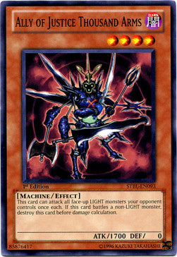 Ally of Justice Thousand Arms⁣ - Starstrike Blast⁣ (Common)⁣ [093]