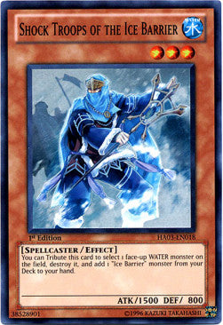 Shock Troops of the Ice Barrier⁣ - Hidden Arsenal 3⁣ (Super Rare)⁣ [018]