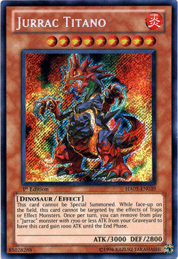 Jurrac Titano⁣ - Hidden Arsenal 3⁣ (Secret Rare)⁣ [039]