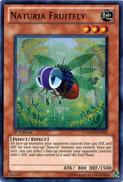 Naturia Fruitfly⁣ - Hidden Arsenal 3⁣ (Super Rare)⁣ [043]