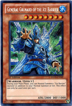 General Grunard of the Ice Barrier⁣ - Hidden Arsenal 3⁣ (Secret Rare)⁣ [049]
