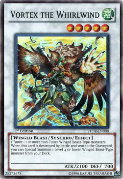 Vortex the Whirlwind (V.1 - Super Rare)⁣ - Storm of Ragnarok⁣ (Super Rare)⁣ [000]