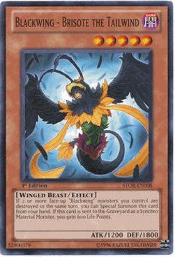 Blackwing - Brisote the Tailwind⁣ - Storm of Ragnarok⁣ (Common)⁣ [008]