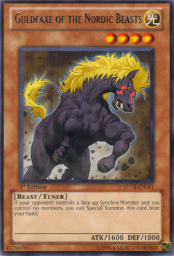 Guldfaxe of the Nordic Beasts⁣ - Storm of Ragnarok⁣ (Rare)⁣ [011]
