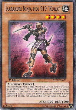 Karakuri Ninja mdl 919 "Kuick"⁣ - Storm of Ragnarok⁣ (Common)⁣ [028]