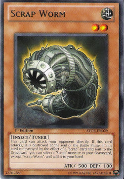 Scrap Worm⁣ - Storm of Ragnarok⁣ (Rare)⁣ [029]
