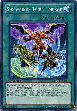 Six Strike - Triple Impact⁣ - Storm of Ragnarok⁣ (Common)⁣ [049]