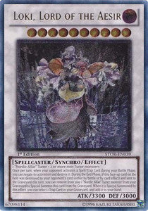 Loki, Lord of the Aesir (V.2 - Ultimate Rare)⁣ - Storm of Ragnarok⁣ (Ultimate Rare)⁣ [039]