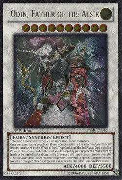 Odin, Father of the Aesir (V.2 - Ultimate Rare) - Storm of Ragnarok (Ultimate Rare) [STOR-040]