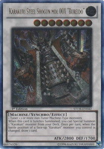 Karakuri Steel Shogun mdl 00X "Bureido" (V.2 - Ultimate Rare) - Storm of Ragnarok (Ultimate Rare) [STOR-042]