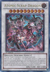 Atomic Scrap Dragon (V.2 - Ultimate Rare) - Storm of Ragnarok (Ultimate Rare) [STOR-043]