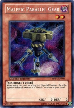 Malefic Parallel Gear⁣ - 3D Bonds Beyond Time Movie Pack⁣ (Secret Rare)⁣ [003]