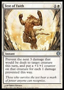 Test of Faith⁣ - Duel Decks: Knights vs. Dragons⁣ (Uncommon)⁣ [28]