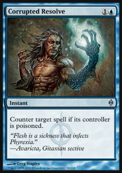 Corrupted Resolve⁣ - New Phyrexia⁣ (Uncommon)⁣ [32]