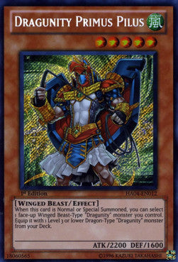 Dragunity Primus Pilus - Hidden Arsenal 4 (Secret Rare) [HA04-012]