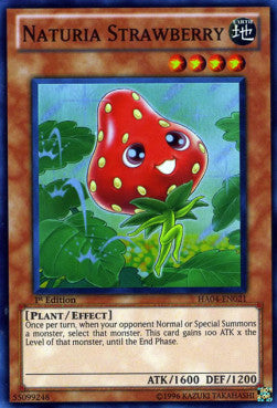 Naturia Strawberry⁣ - Hidden Arsenal 4⁣ (Super Rare)⁣ [021]