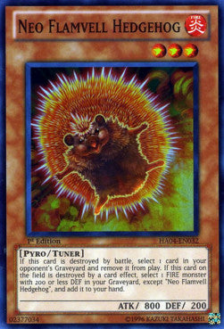 Neo Flamvell Hedgehog⁣ - Hidden Arsenal 4⁣ (Super Rare)⁣ [032]