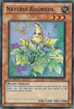 Naturia Ragweed⁣ - Hidden Arsenal 4⁣ (Super Rare)⁣ [050]